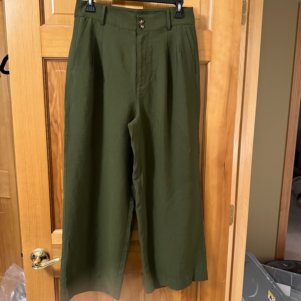 Women’s Madewell Wide-Leg Trouser Pants